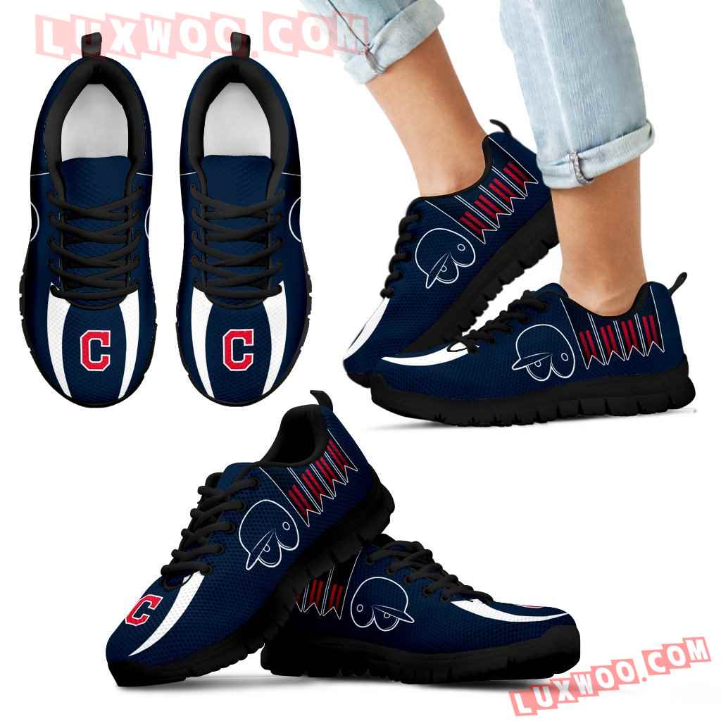 Vintage Four Flags With Streaks cleveland Indians sneakers